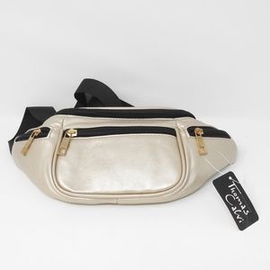 Nasty Gal Thomas Calvi Golden Fanny Pack NWT